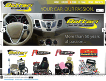 Tablet Screenshot of bottarieurope.com